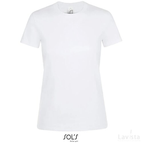 Regent dames t-shirt 150g Regent women wit
