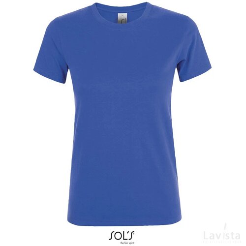 Regent dames t-shirt 150g Regent women koningsblauw