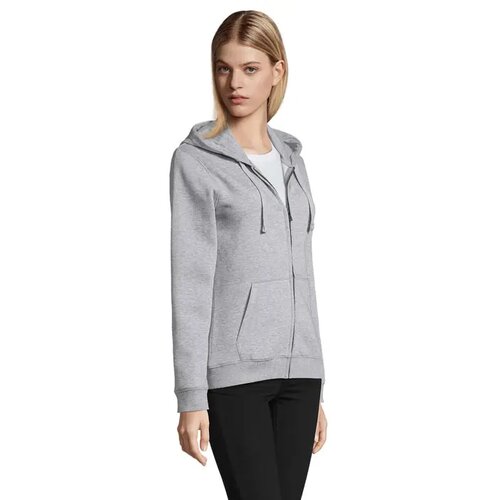 Spike hood dames 280gr Spike women grey melange
