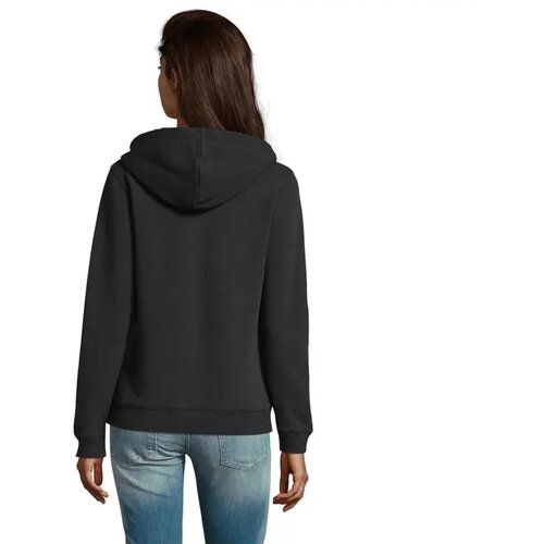 Spike hood dames 280gr Spike women zwart