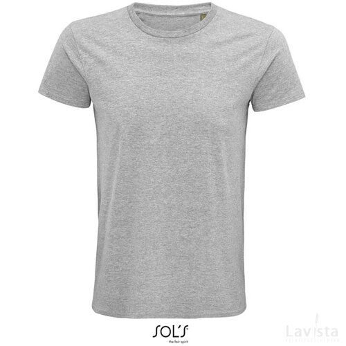 Pioneer heren t-shirt 175g Pioneer men grijs melange