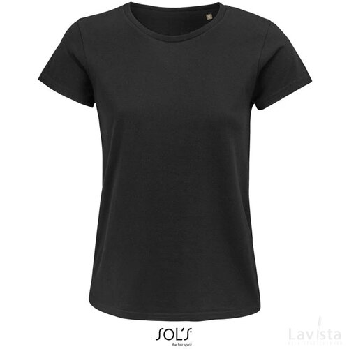 Crusader dames t-shirt 150g Crusader women deep black