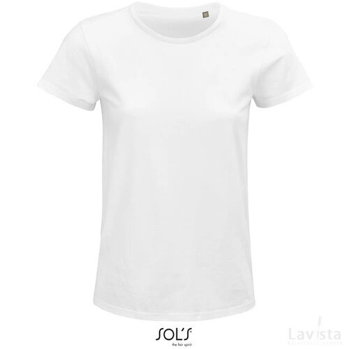 Crusader dames t-shirt 150g Crusader women wit