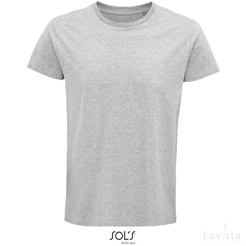 Crusader heren t-shirt 150g Crusader men grijs melange