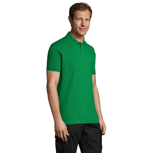 Perfect heren polo 180g Perfect men helder groen