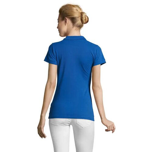 Perfect dames polo 180g Perfect women koningsblauw