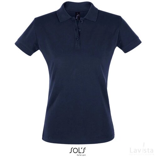 Perfect dames polo 180g Perfect women franse marine