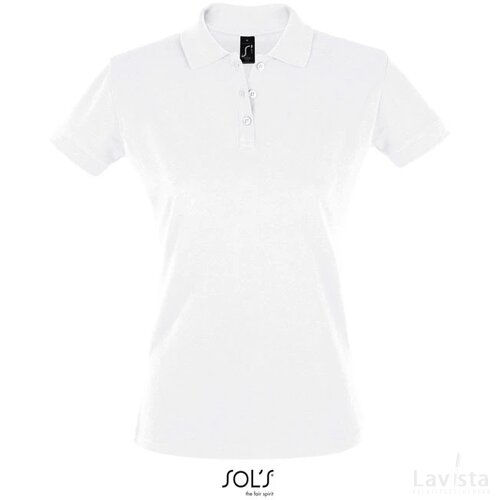 Perfect dames polo 180g Perfect women wit