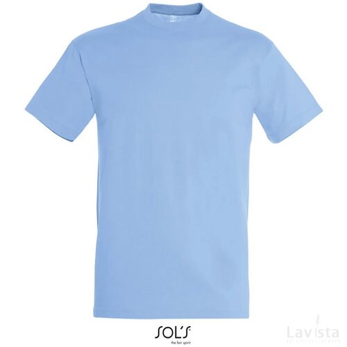 Regent unisex t-shirt 150g Regent hemels blauw