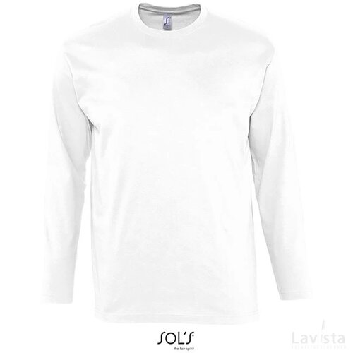 Monarch heren t-shirt 150g Monarch wit