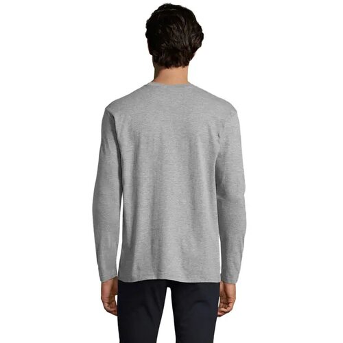 Monarch heren t-shirt 150g Monarch grijs melange