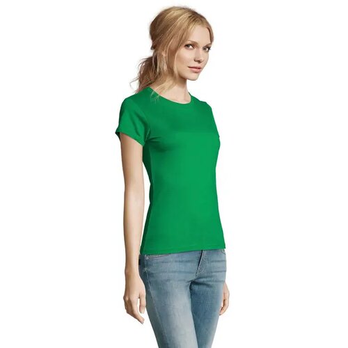 Imperial dames t-shirt 190g Imperial women helder groen