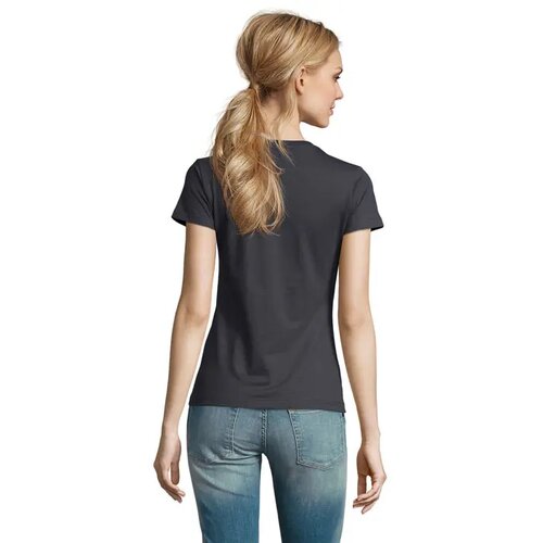 Imperial dames t-shirt 190g Imperial women muisgrijs