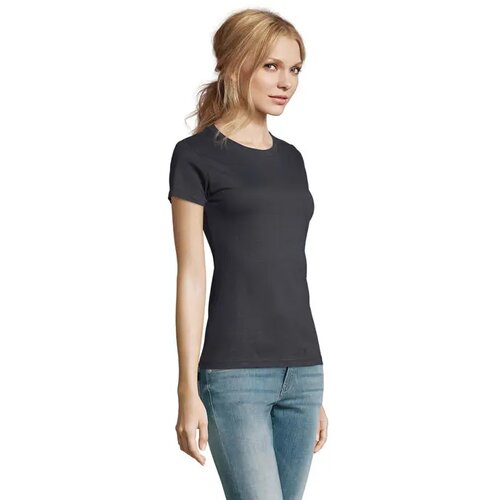 Imperial dames t-shirt 190g Imperial women muisgrijs