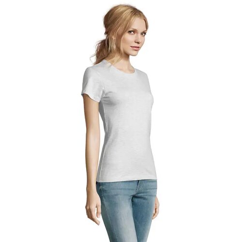 Imperial dames t-shirt 190g Imperial women asgrijs