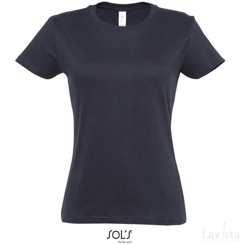 Imperial dames t-shirt 190g Imperial women marine