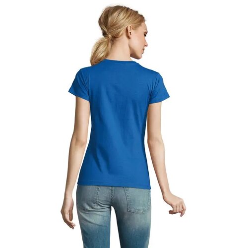 Imperial dames t-shirt 190g Imperial women koningsblauw