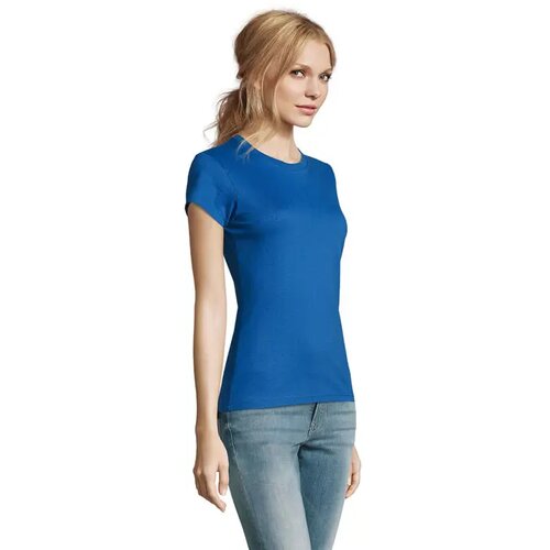 Imperial dames t-shirt 190g Imperial women koningsblauw