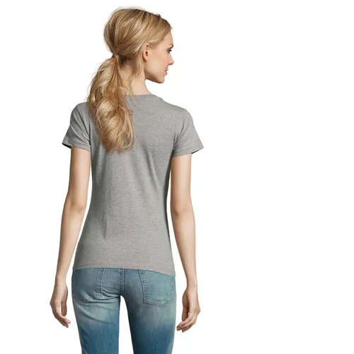 Imperial dames t-shirt 190g Imperial women grijs melange