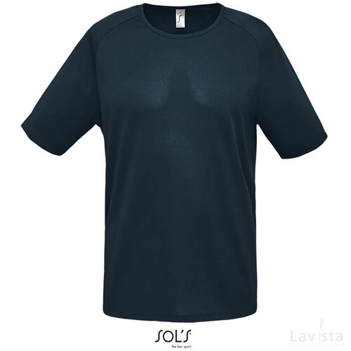 Sportyheren t-shirt 140g Sporty petroleum blauw