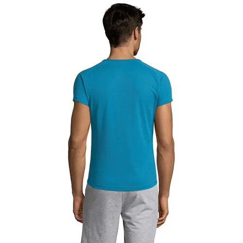 Sportyheren t-shirt 140g Sporty aqua