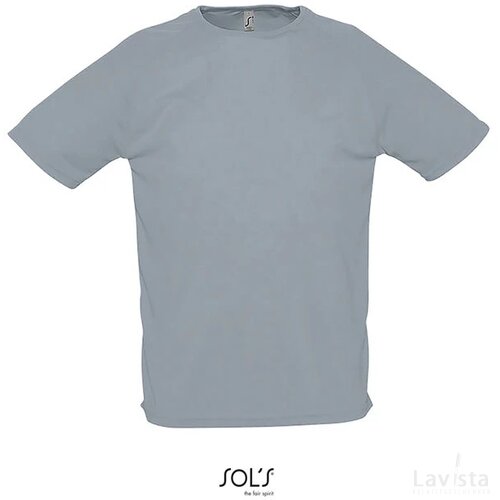 Sportyheren t-shirt 140g Sporty pure grey