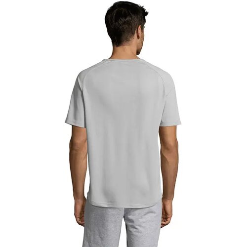 Sportyheren t-shirt 140g Sporty pure grey