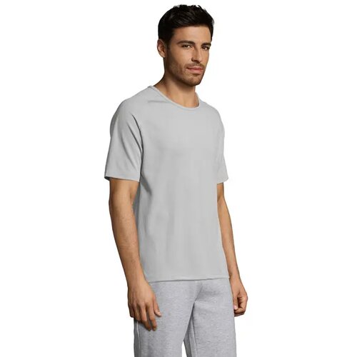 Sportyheren t-shirt 140g Sporty pure grey