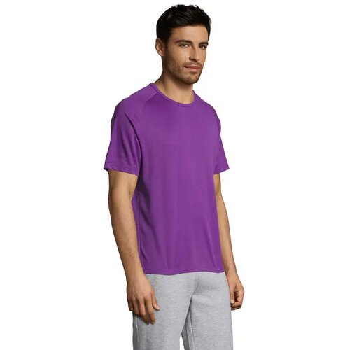 Sportyheren t-shirt 140g Sporty dark purple