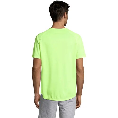 Sportyheren t-shirt 140g Sporty neon yellow