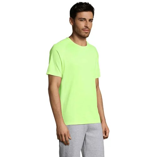 Sportyheren t-shirt 140g Sporty neon yellow