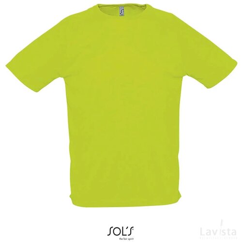 Sportyheren t-shirt 140g Sporty neon green