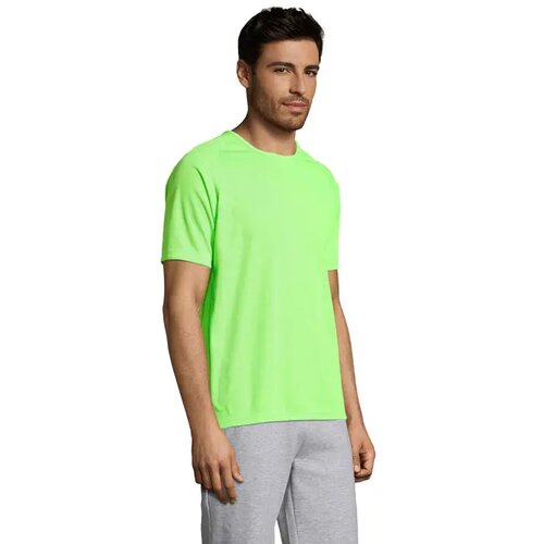 Sportyheren t-shirt 140g Sporty neon green