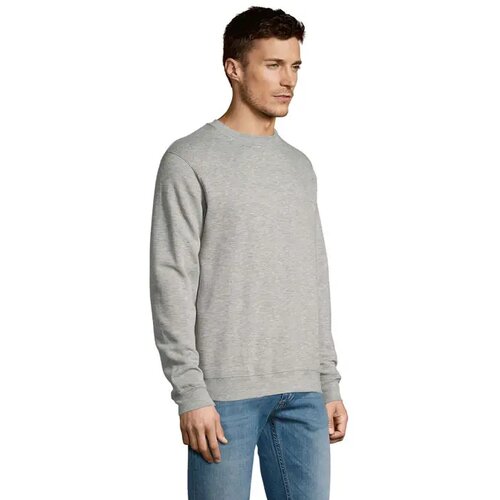 New supreme sweater 280g New supreme grijs melange