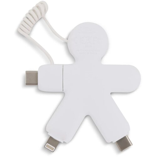Xoopar Eco Buddy oplaadkabel Wit