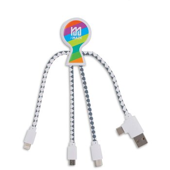 Xoopar Mr. Bio GRS oplaadkabel Wit