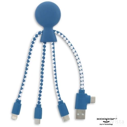 2081 | Xoopar Mr. Bio GRS Charging cable blauw