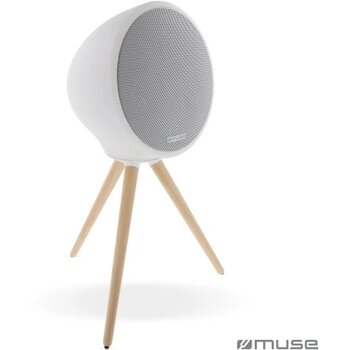 M-655 | Muse Full LED, Splash Proof Bluetooth Speaker With Tripod wit