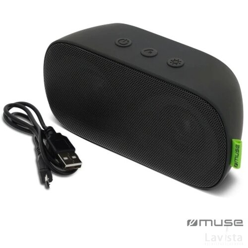 M-370 DJ | Muse 6W Bluetooth Speaker With Ambiance Light zwart