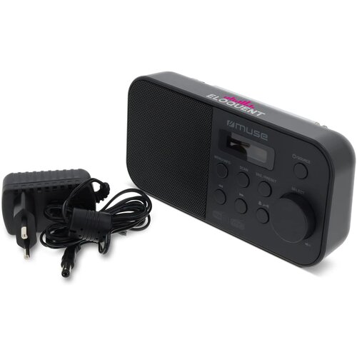 M-109 DB | Muse Portable Radio FM/DAB+ grijs