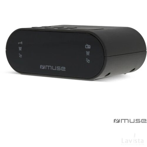 M-10 CR | Muse Clock Radio FM zwart