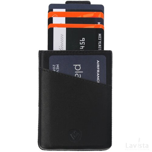 7219 | Valenta Card Case Pocket Duo zwart