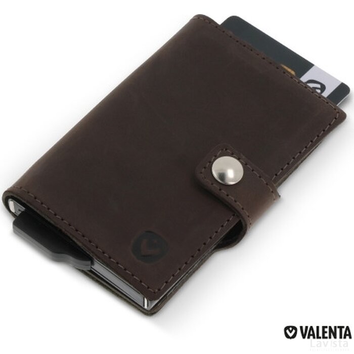 Valenta Card Case Plus Wallet bruin