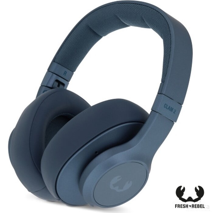 3HP4002 | Fresh 'n Rebel Clam 2 Bluetooth Over-ear Headphones dive blue