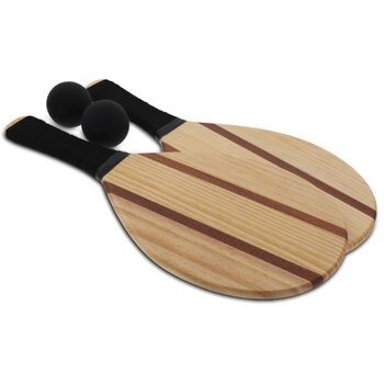 Houten Frescoball strandset hout
