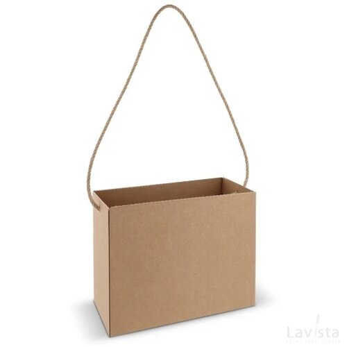 Box bag 32x16x24cm bruin