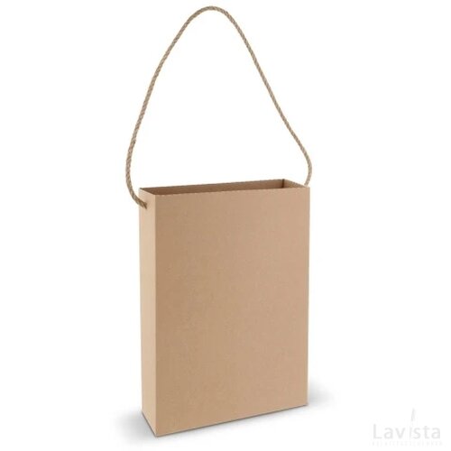 Box bag 24x8x32cm bruin