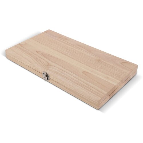 Messenset in geschenkverpakking hout