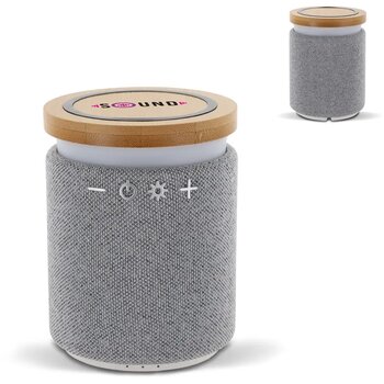 Bamboo wireless speaker Grijs