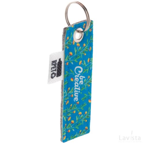 Creafelt Key A Custom Made Sleutelhanger Grijs